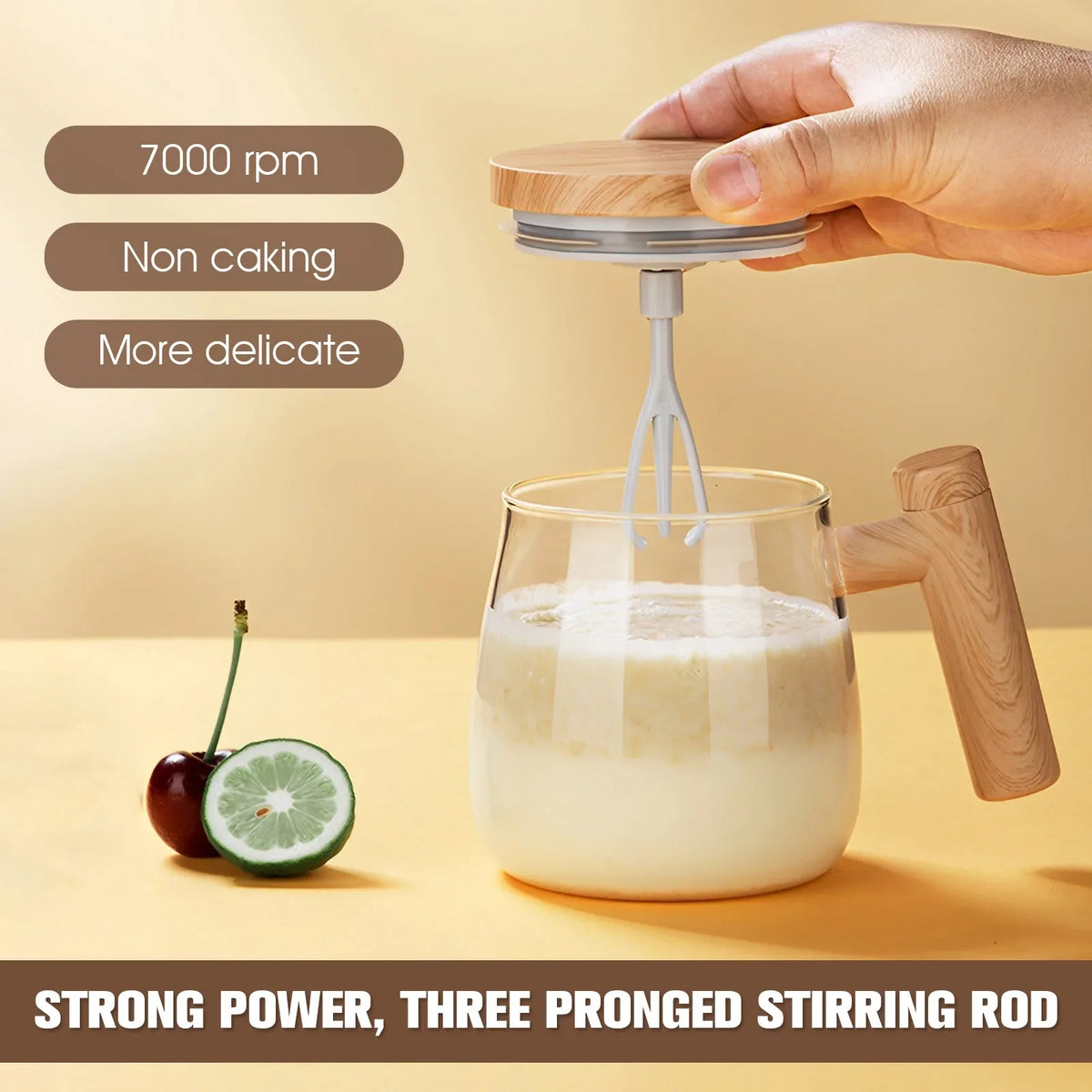 Electric Stirring Mug Self Mixing Glass